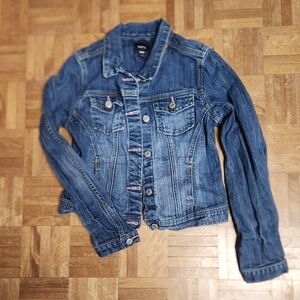 Girls Gap Kids XXL Jean Jacket med wash